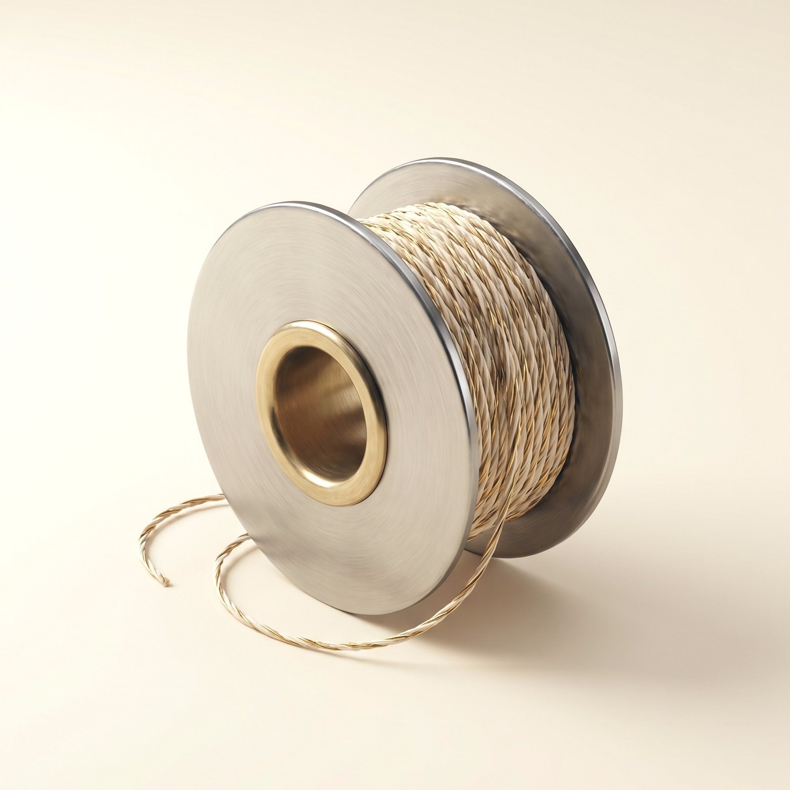A wound bobbin
