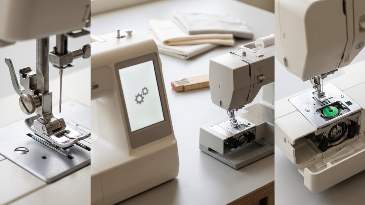 Bernina, Juki, Pfaff, and Husqvarna Viking troubleshooting: brand-by-brand fixes and the honest stop-line