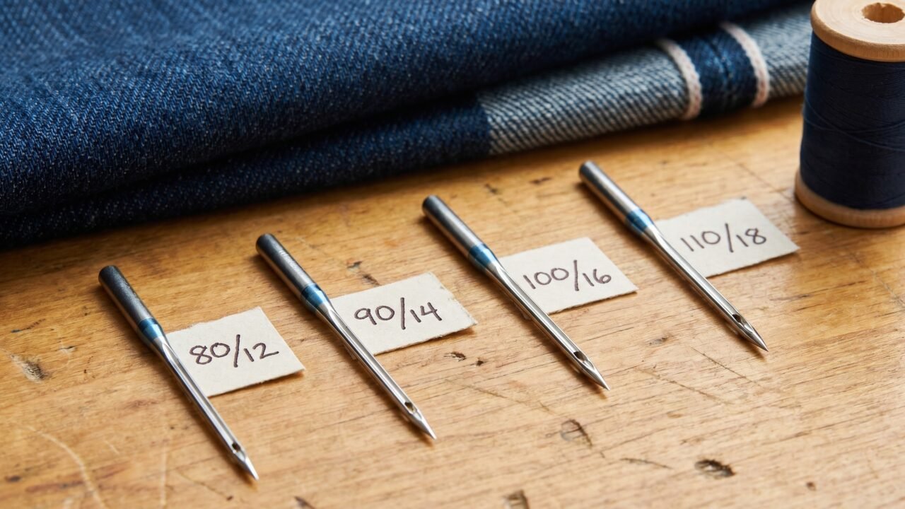 Best needle for denim and heavy fabric: pick the right type and size before you sew a single stitch