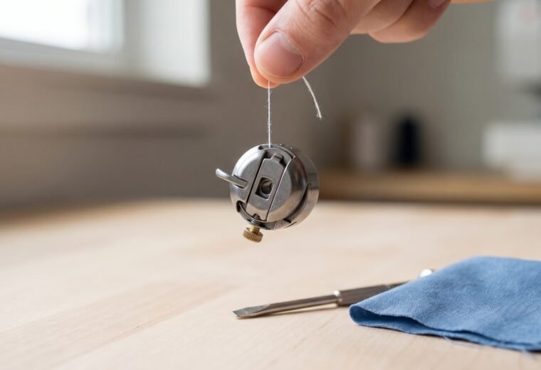 The bobbin tension drop test: when to adjust and when to leave it alone