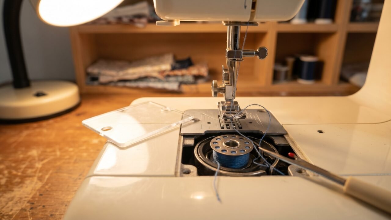 Sewing machine not picking up bobbin thread: fix it in four ranked steps