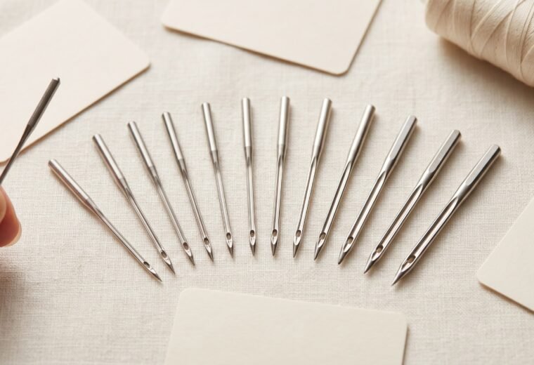 Sewing machine needles: how to pick the right one, what the numbers mean, and when to change it