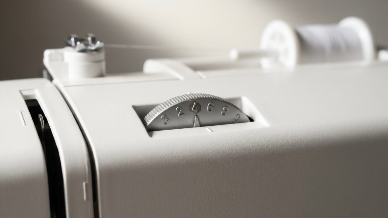 Upper thread tension: how to adjust the dial correctly (and when not to touch it)