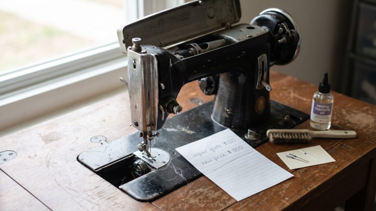 Is it worth repairing a sewing machine? A practical guide to the keep-or-replace decision